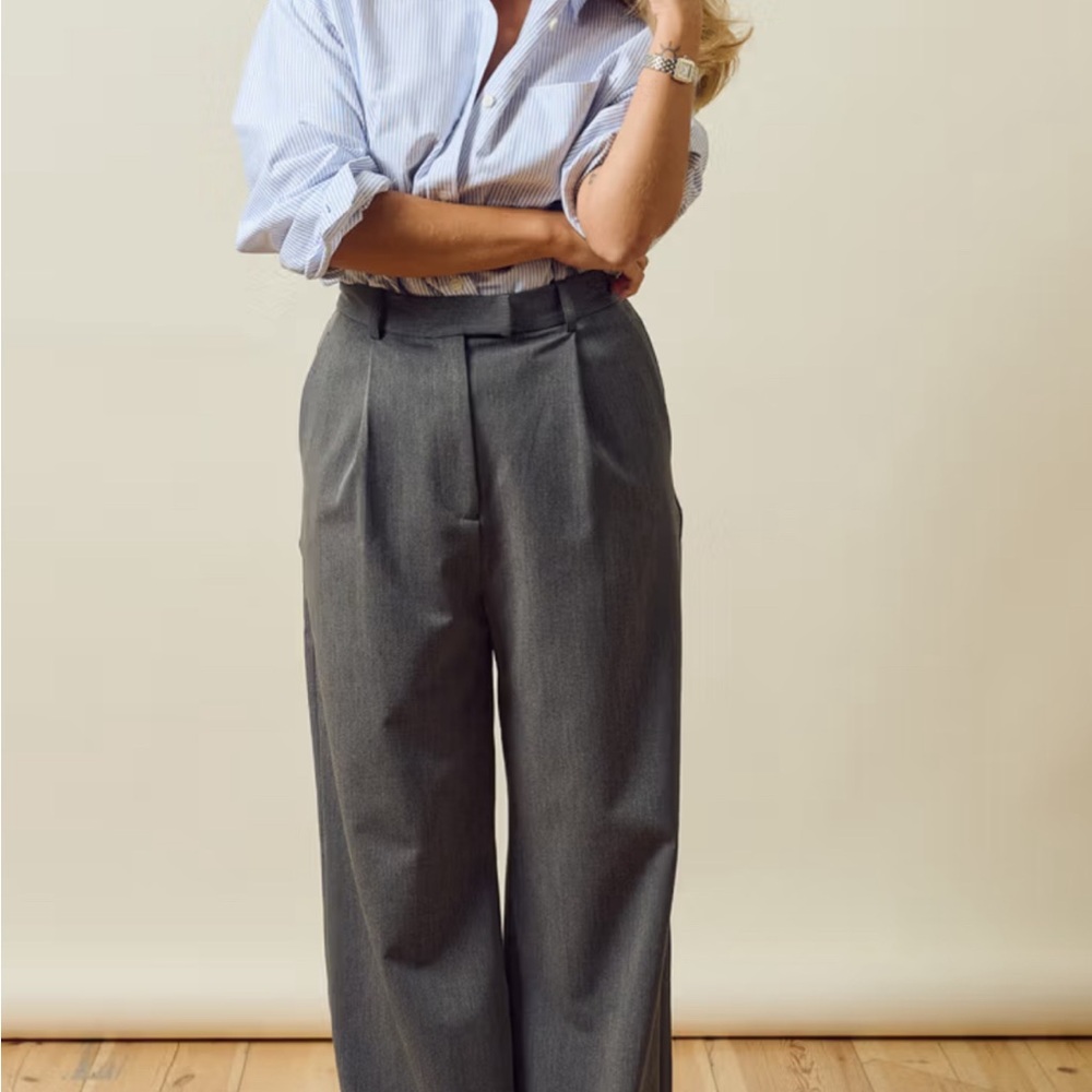 Djerf Avenue Favorite Pants Gray XS